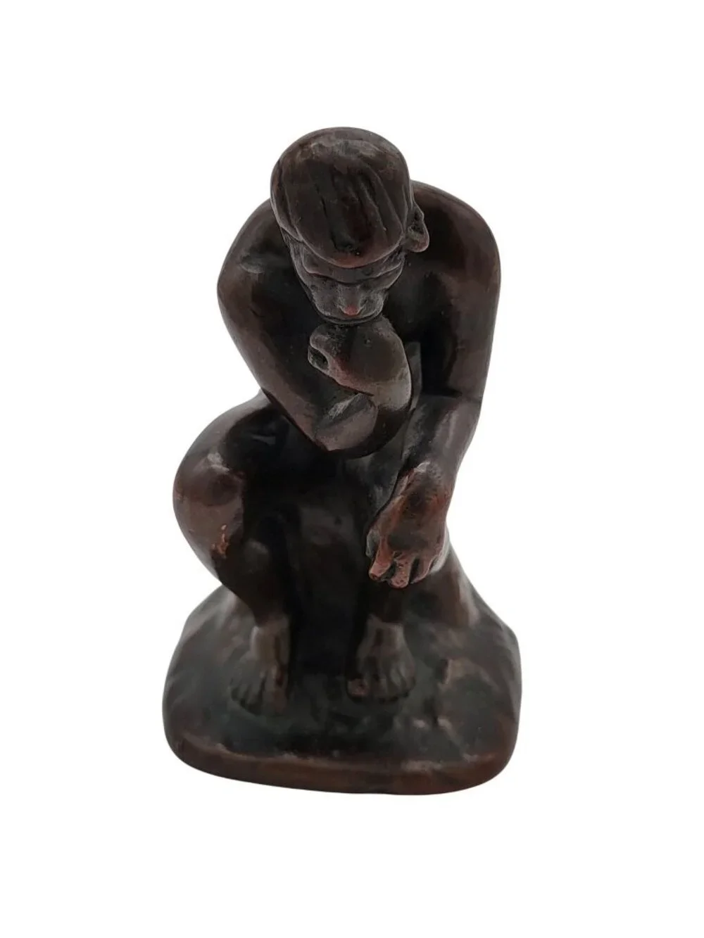 Rodin's The Thinker Bronze Single Bookend